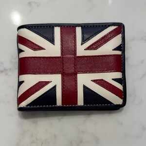 British Flag Leather Wallet & Card Holder